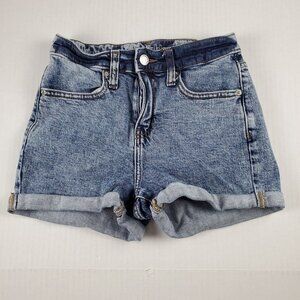 Wild‎ Fable Women's Acid Wash High Rise Denim Short Size 00 / 24